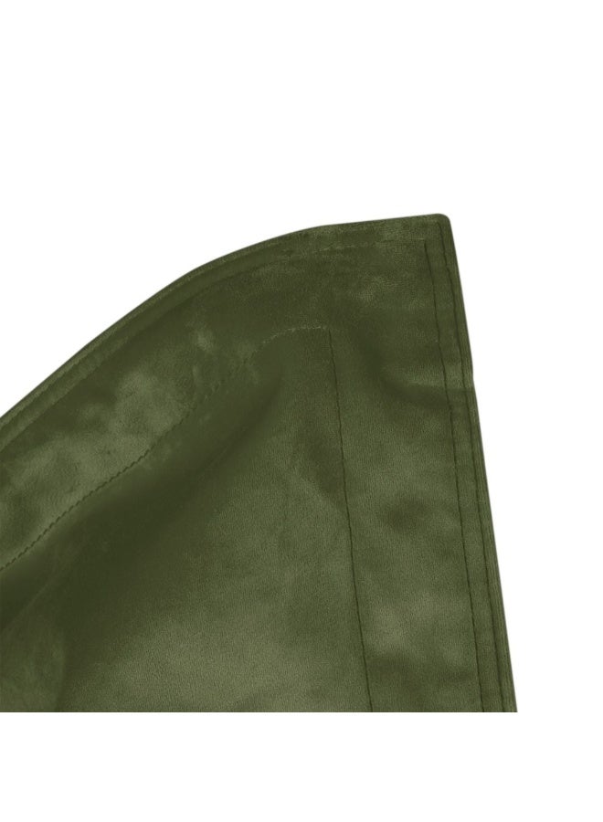 Fatboy Original Slim Bean Bag Velvet | Super soft | Washable outerbag | Pilling resistant | Hugh Hefner approved | Designed for indoor | 100% polyester | 155 x 120 cm - Deep Green - Image 4